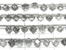 [Video] High Quality Tourmaline Quartz AAA Diamond Princess Cut 5x5mm 1 Strand (13pcs)