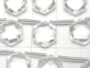 [Video] High Quality Crystal AAA Hexagon Cut 11x10mm 1strand (8pcs)