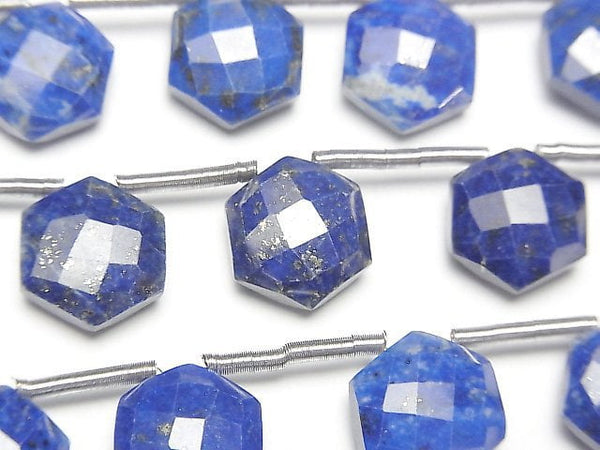 Hexagram, Lapis lazuli Gemstone Beads