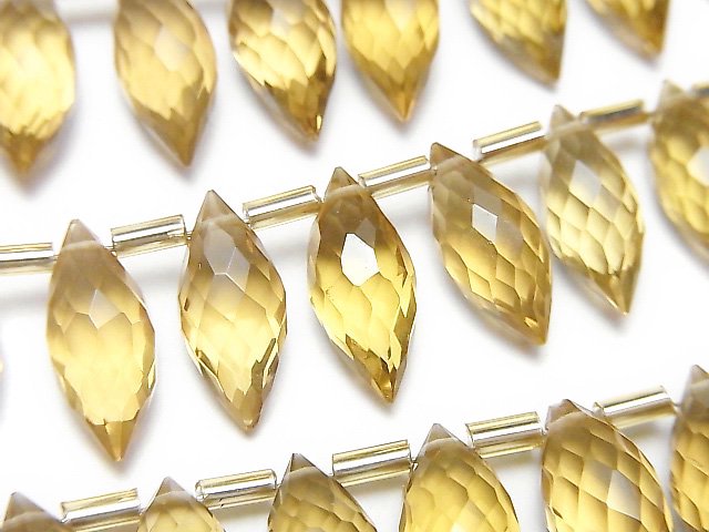 Faceted Briolette, Marquise, Other Quartz, Rice Gemstone Beads