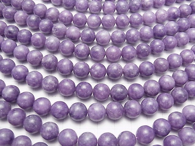 [Video] Lepidolite AA++ Round 10mm 1strand beads (aprx.15inch / 36cm)