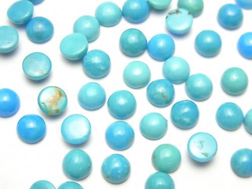 Cabochon, Turquoise Gemstone Beads