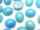 [Video] Arizona Kingman Turquoise AA++ Oval Cabochon 10x8mm 3pcs