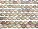 [Video] Impression Jasper Oval 10x8mm 1strand beads (aprx.15inch/36cm)