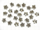 Karen Silver Flower Charm 12x12mm 1pc
