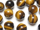 Round, Tiger's Eye Gemstone Beads