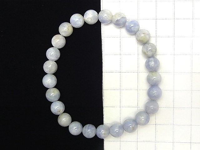[Video] [One of a kind] Pakistan Hackmanite Round 7.5mm Bracelet NO.6