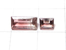 [Video] [One of a kind] Nigeria High Quality Bi-color Tourmaline AAA Loose stone Faceted 2pcs set NO.123