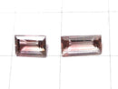 [Video] [One of a kind] Nigeria High Quality Bi-color Tourmaline AAA Loose stone Faceted 2pcs set NO.128