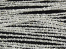 [Video] Light Gray Diamond Rough Nugget (Chips) Half or 1-strand beads (approx. 15 inches/37 cm)