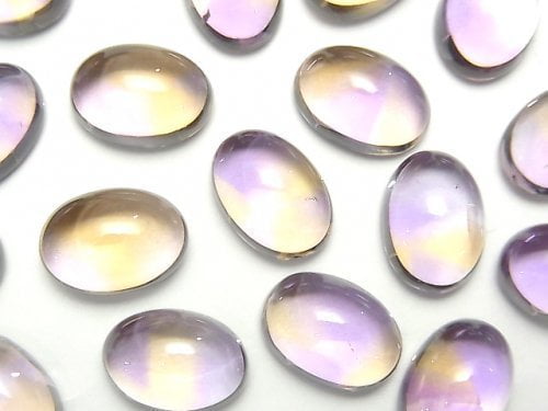 [Video] High Quality Ametrine AAA Oval Cabochon 14x10mm 1pc