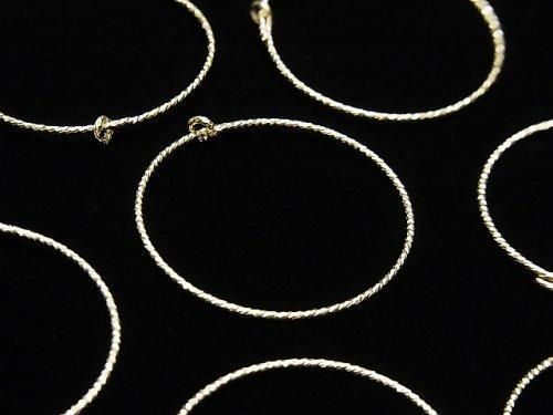 14KGF hoop earrings [20mm][25mm][30mm][45mm] Sparkle 1pair