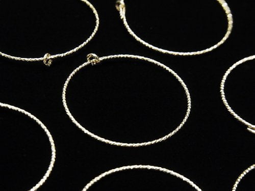 New size now available! 14KGF hoop earrings [20mm][25mm][30mm][45mm] Sparkle 1pair