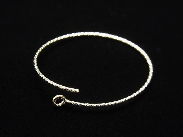 14KGF hoop earrings [20mm][25mm][30mm][45mm] Sparkle 1pair