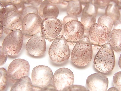 Epidote, Pear Shape Gemstone Beads