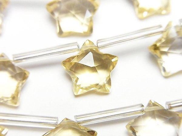 Citrine, Star Gemstone Beads