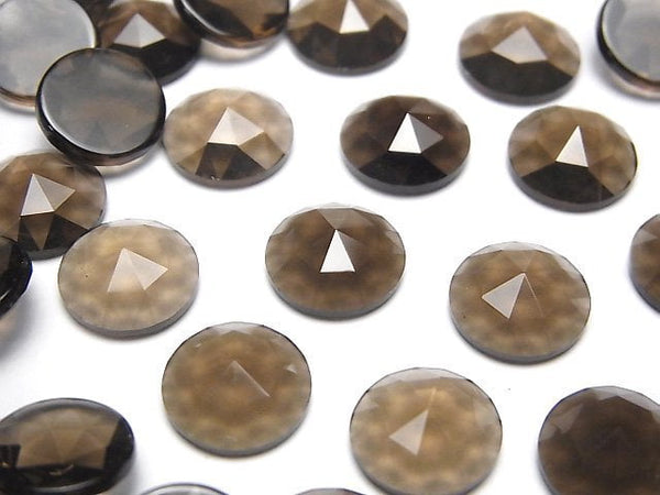 Rose, Smoky Quartz Gemstone Beads