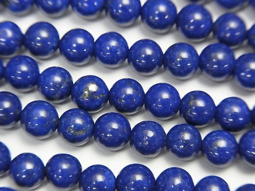 Lapis lazuli, Round Gemstone Beads