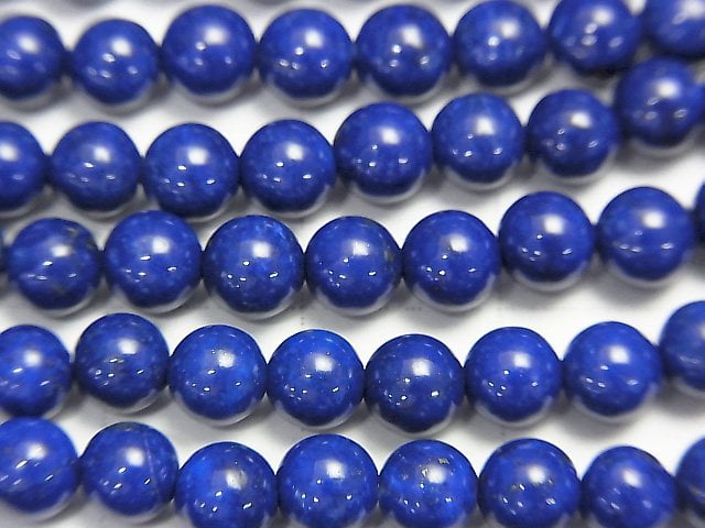 [Video] Lapis lazuli AA++ Round 5mm 1strand beads (aprx.15inch / 38cm)