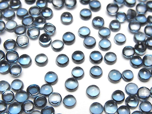 Cabochon, Topaz Gemstone Beads