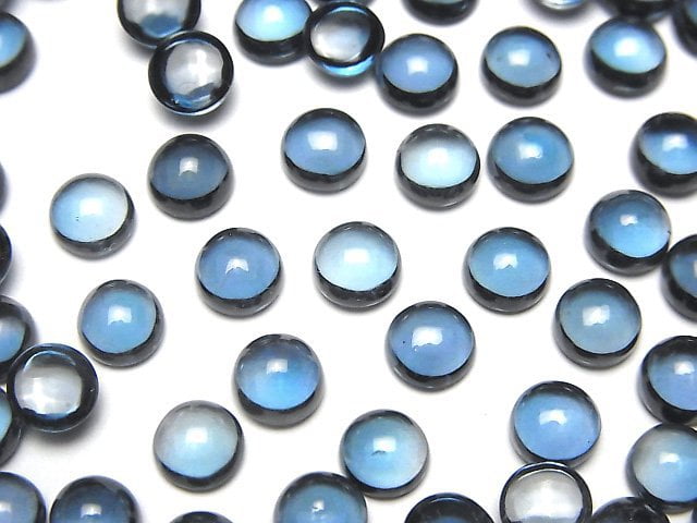 Cabochon, Topaz Gemstone Beads