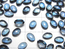 [Video] High Quality London Blue Topaz AAA Oval Cabochon 6x4mm 2pcs