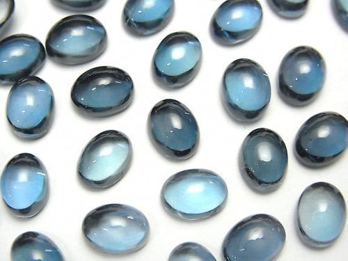 Cabochon, Topaz Gemstone Beads