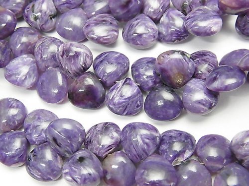 Charoite, Chestnut Shape Gemstone Beads