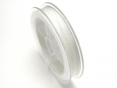 German Nylon Cord, White [0.3mm][0.5mm][1mm][1.5mm][2mm], 1 roll