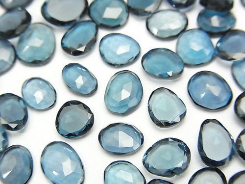 Free Form, Rose, Topaz, Undrilled (No Hole) Gemstone Beads