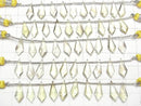 [Video]High Quality Lemon x Smoky Quartz AAA Deformed Diamond Shape 15x6mm 1strand (8pcs)