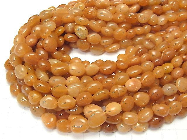 [Video] Orange Aventurine Nugget 1strand beads (aprx.15inch / 38cm)