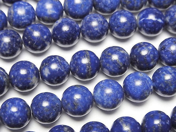 Lapis lazuli, Round Gemstone Beads