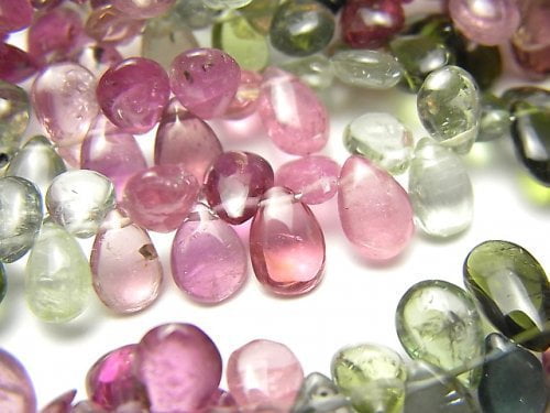 Pear Shape, Tourmaline Gemstone Beads