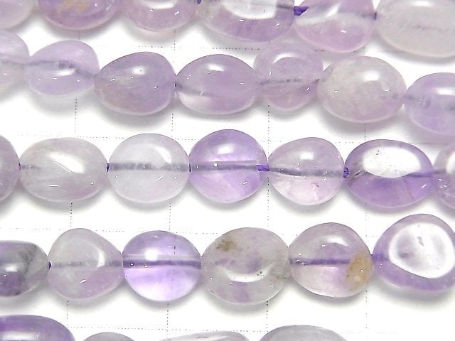 [Video] Lavender Amethyst AA+ Nugget 1strand beads (aprx.15inch / 37cm)