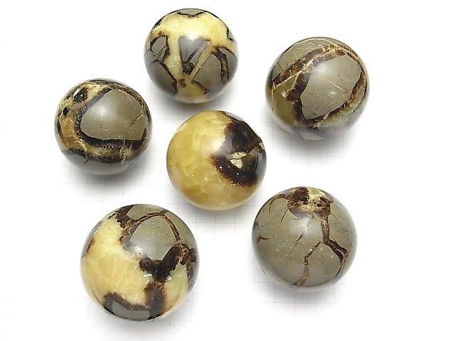 [Video] Septarian Sphere, Round 45-55mm 1pc