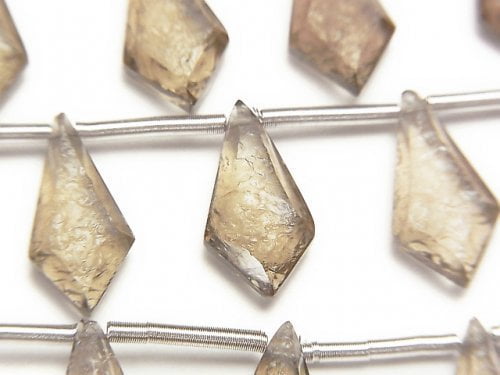 Marquise, Smoky Quartz Gemstone Beads