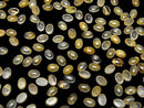 [Video] Rutilated Quartz AA++ Oval Cabochon 6x4mm 5pcs
