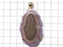 [Video] [One of a kind] Flower Amethyst Pendant 18KGP NO.151