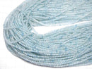 Aquamarine AA Round 2mm 1strand beads (aprx.15inch/36cm)