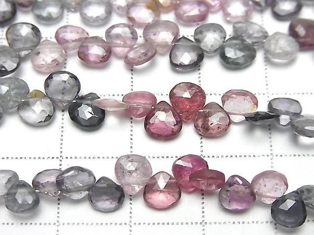 [Video] High Quality Multicolor Spinel AAA- Chestnut Faceted Briolette Half or 1-Strand Beads (approx. 7 inches/18 cm)