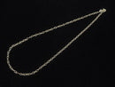 Silver925 Long Cable Chain 2.8mm 18KGP [40cm][45cm][50cm][60cm] Necklace 1pc