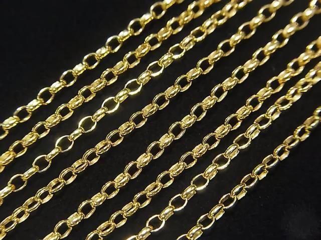 925純銀長羅洛鍊 1.8mm 18KGP [40公分][45公分][50公分][60公分] 項鍊 1條