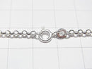 Silver925 Rolo Chain 2.7mm Sterling Silver Finish [40cm][45cm][50cm][60cm] Necklace 1pc