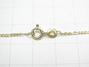 Silver925 Figaro (long and short) chain 1.3mm 18KGP [40cm][45cm][50cm][60cm] Necklace 1pc