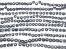 [Video] Unheated Blue Sapphire AAA Chestnut (Smooth) half or 1strand beads (aprx.7inch / 18cm)