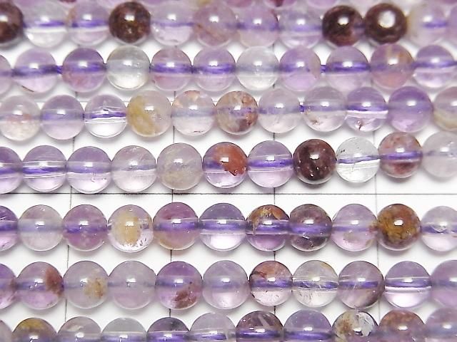 [Video] Garden Amethyst AAA Round 4.5mm 1-strand beads (approx. 15 inches/37 cm)