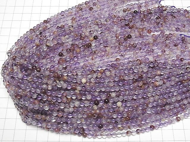 [Video] Garden Amethyst AAA Round 4.5mm 1-strand beads (approx. 15 inches/37 cm)
