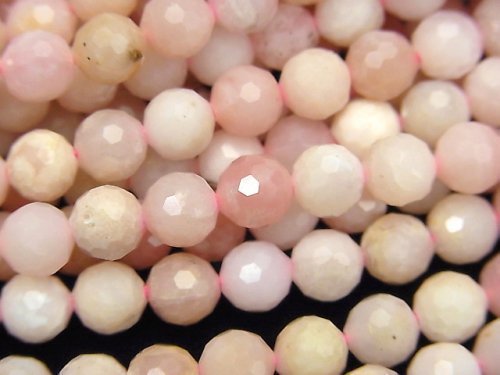 Faceted Round, Opal Gemstone Beads