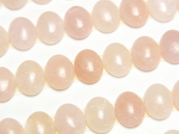 Cabochon, Morganite Gemstone Beads